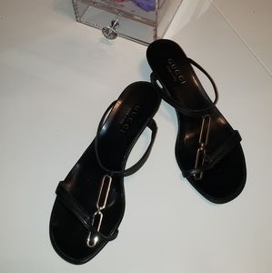Gucci black sandals